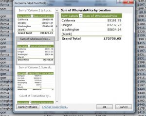 KJONGSys | Tech Blog | Pivot Tables